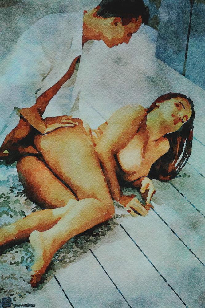 25P Erotic Digital Watercolor 12