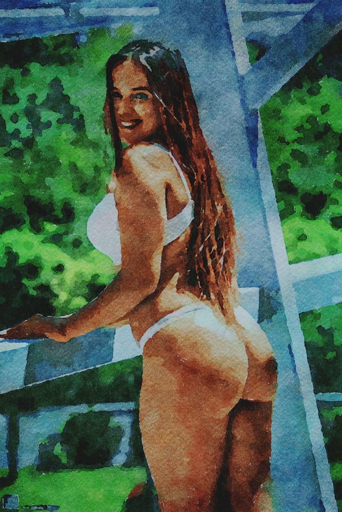 25P Erotic Digital Watercolor 12