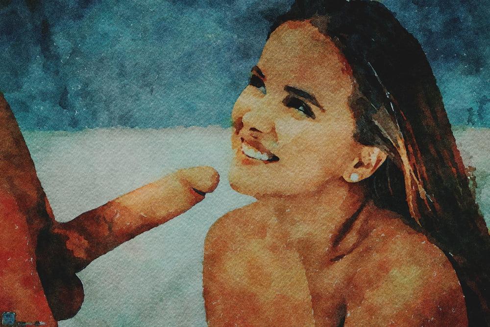 25P Erotic Digital Watercolor 12
