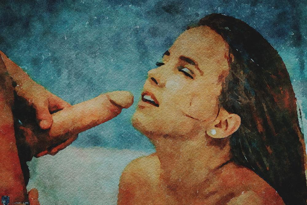 25P Erotic Digital Watercolor 12