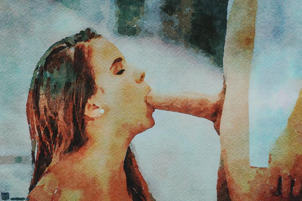 25P Erotic Digital Watercolor 12