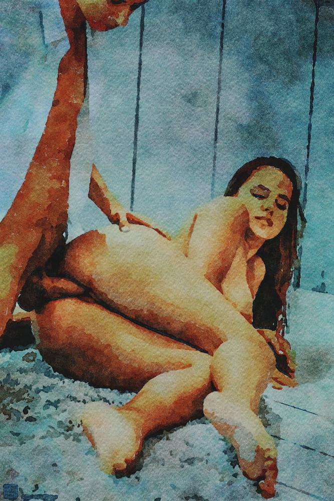 25P Erotic Digital Watercolor 12