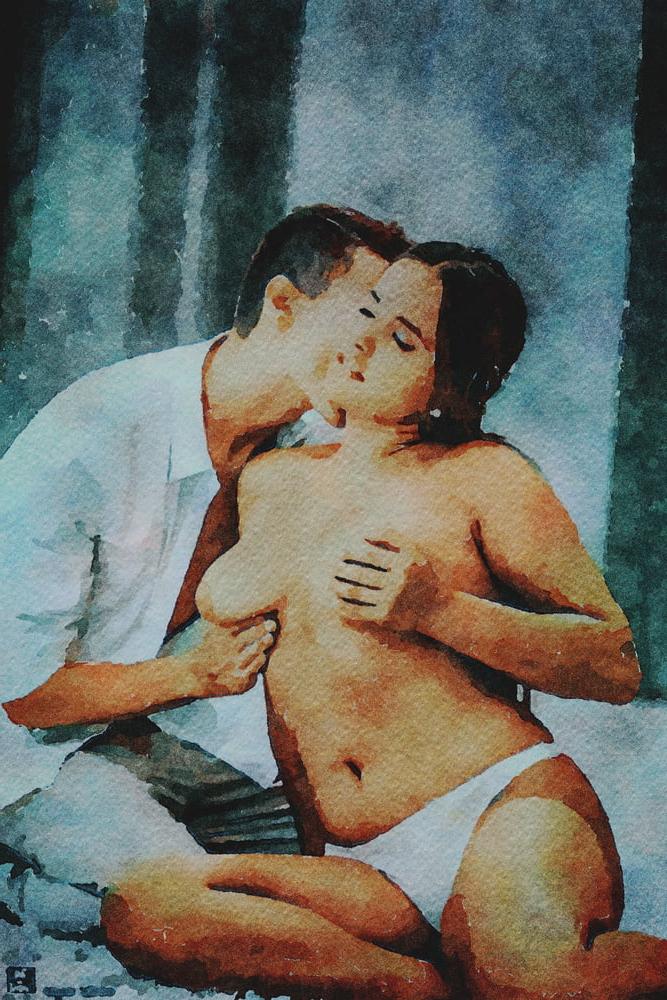 25P Erotic Digital Watercolor 12