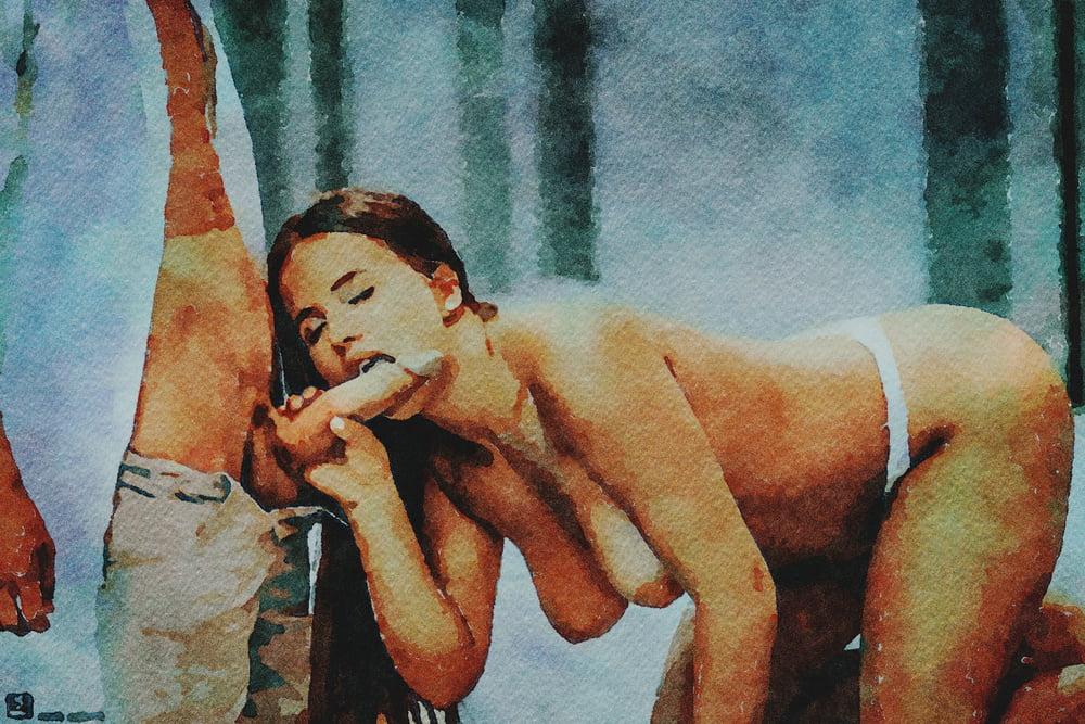 25P Erotic Digital Watercolor 12