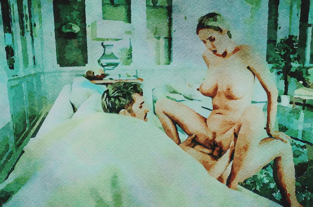25P Erotic Digital Watercolor 15