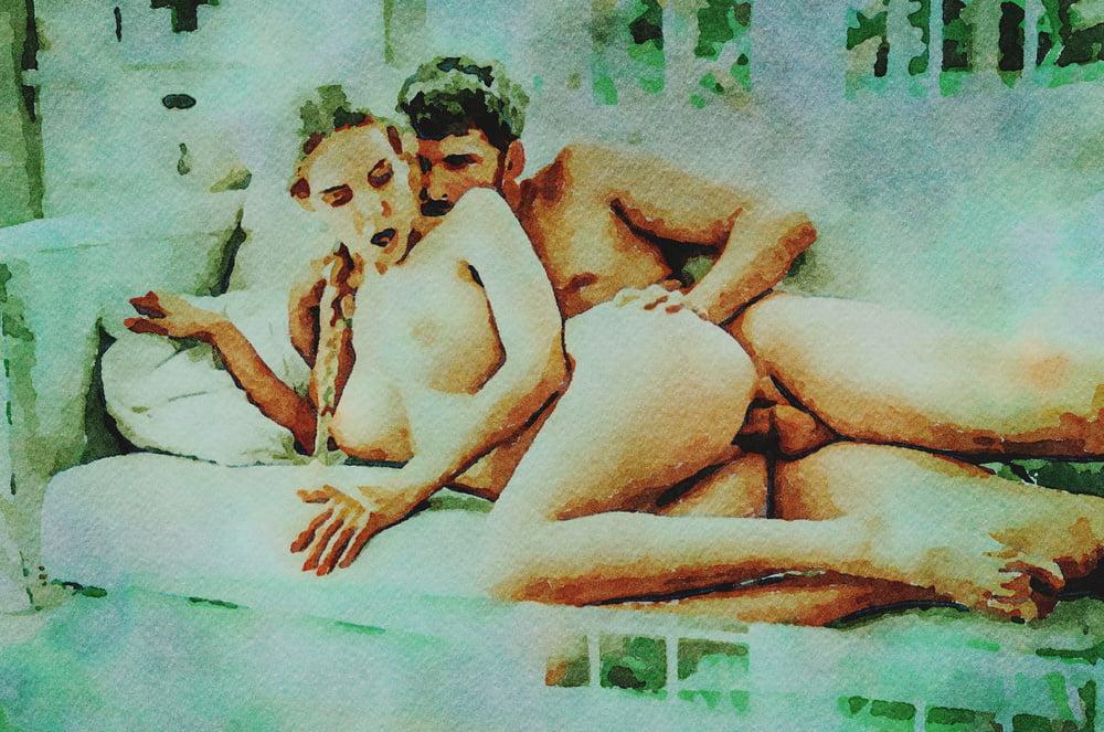 25P Erotic Digital Watercolor 15