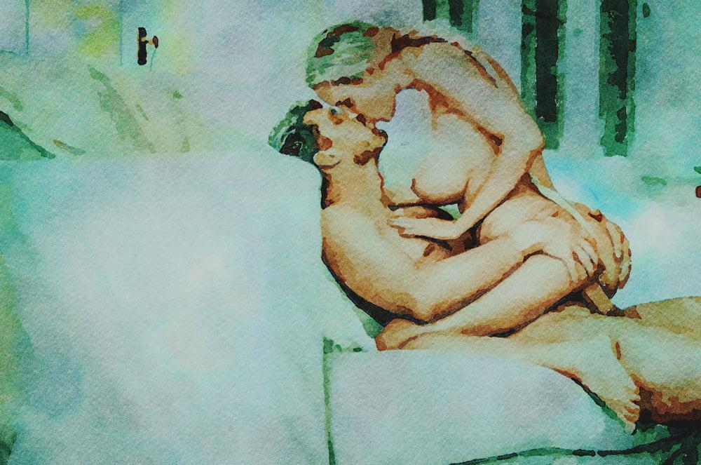 25P Erotic Digital Watercolor 15