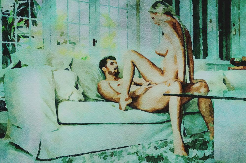 25P Erotic Digital Watercolor 15