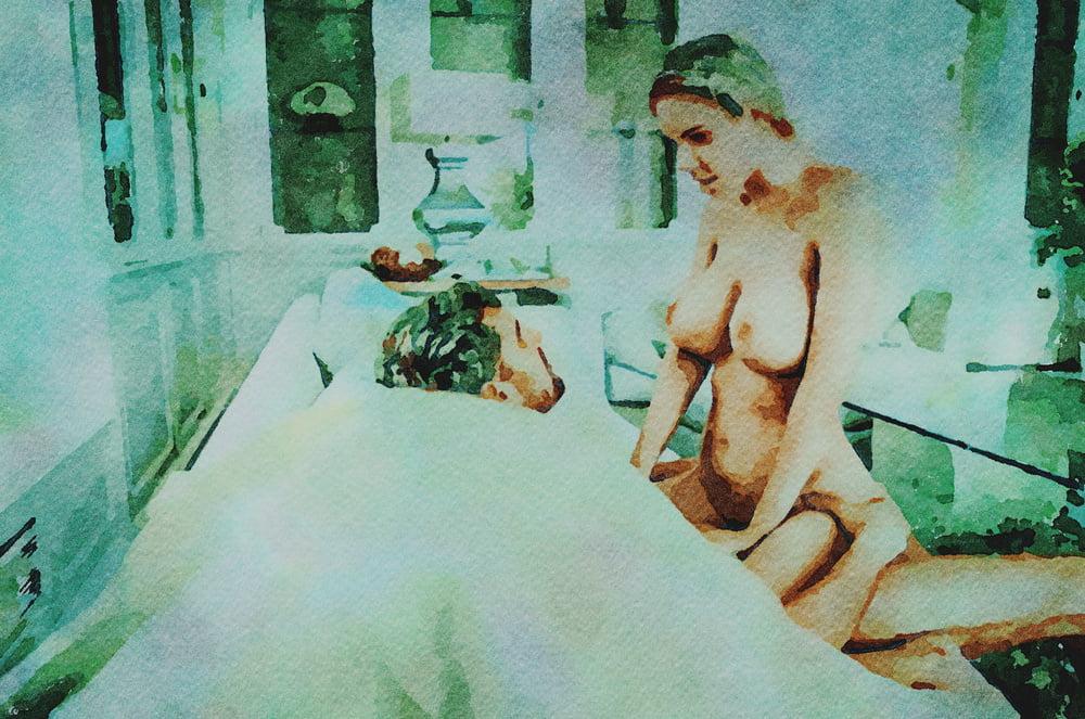 25P Erotic Digital Watercolor 15