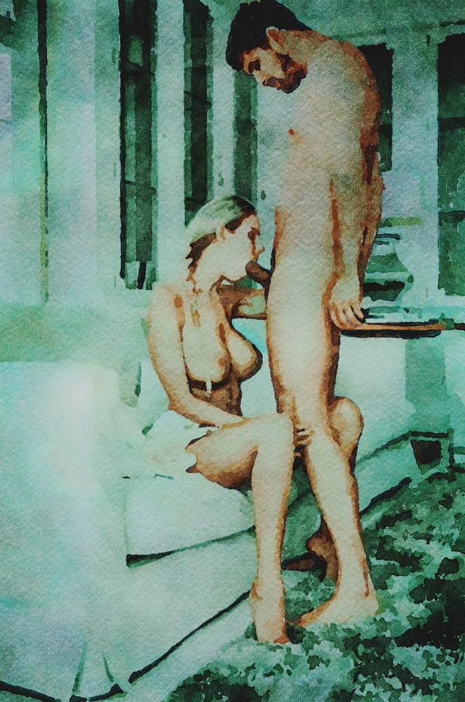 25P Erotic Digital Watercolor 15