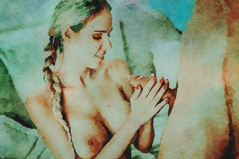 25P Erotic Digital Watercolor 15