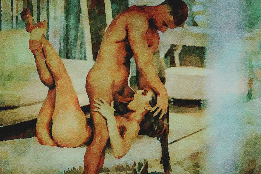 25P Erotic Digital Watercolor 18
