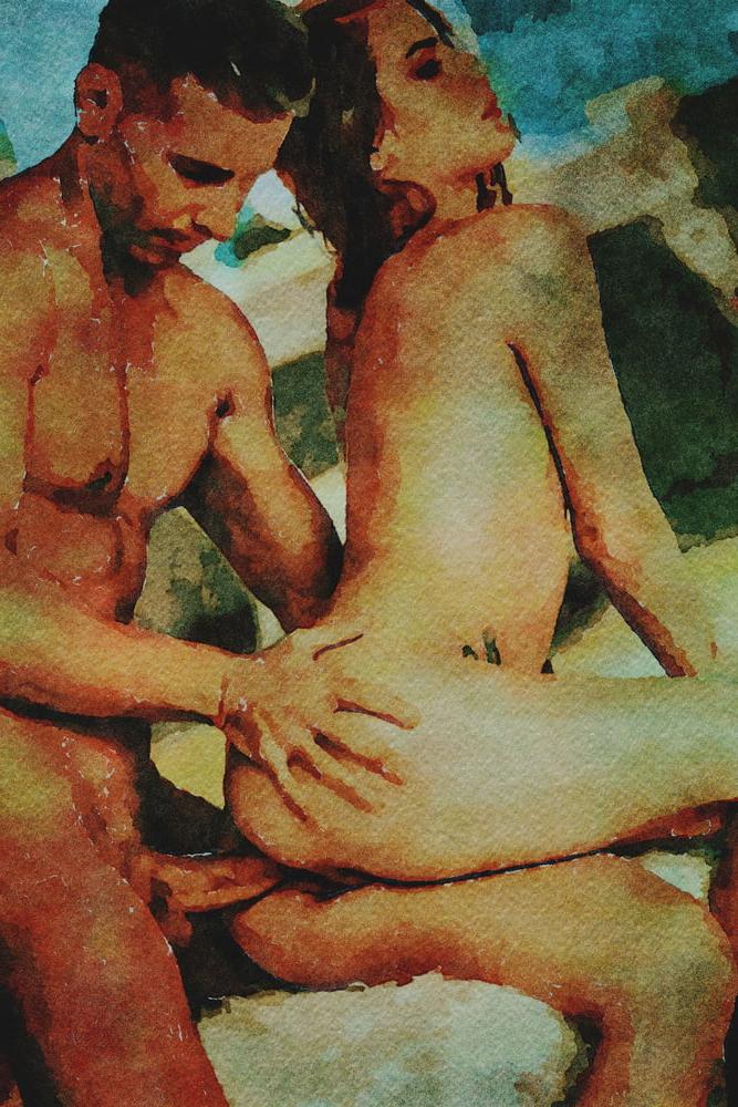 25P Erotic Digital Watercolor 18
