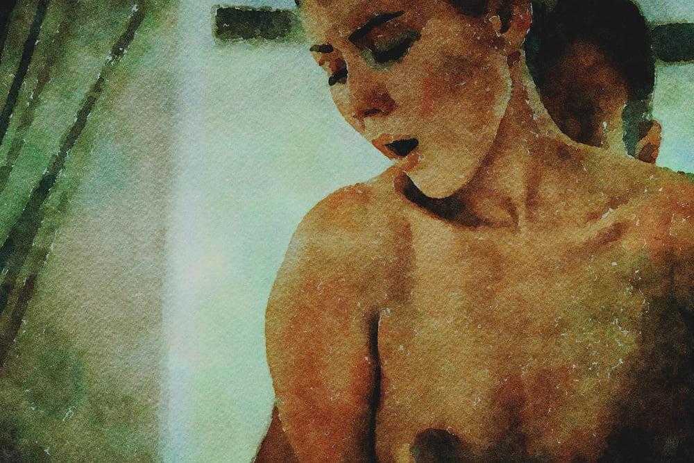 23P Erotic Digital Watercolor 8