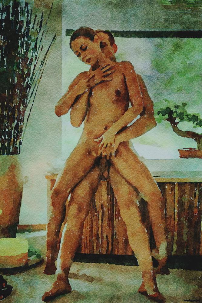 23P Erotic Digital Watercolor 8
