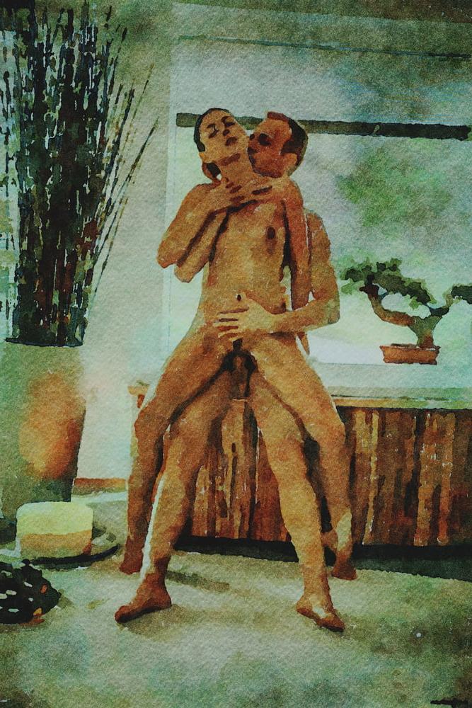 23P Erotic Digital Watercolor 8