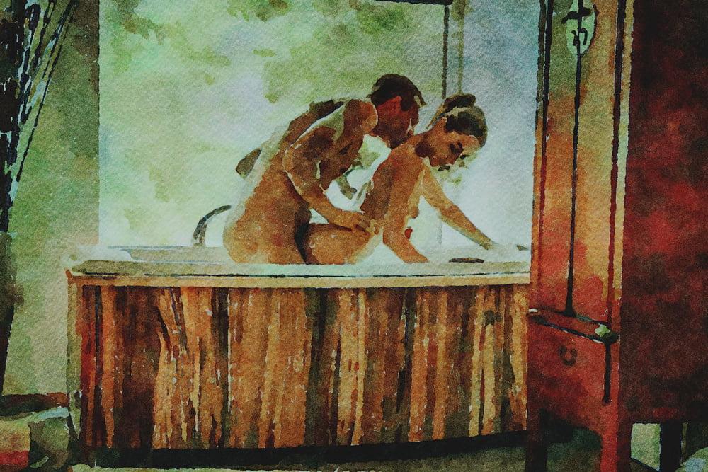 23P Erotic Digital Watercolor 8