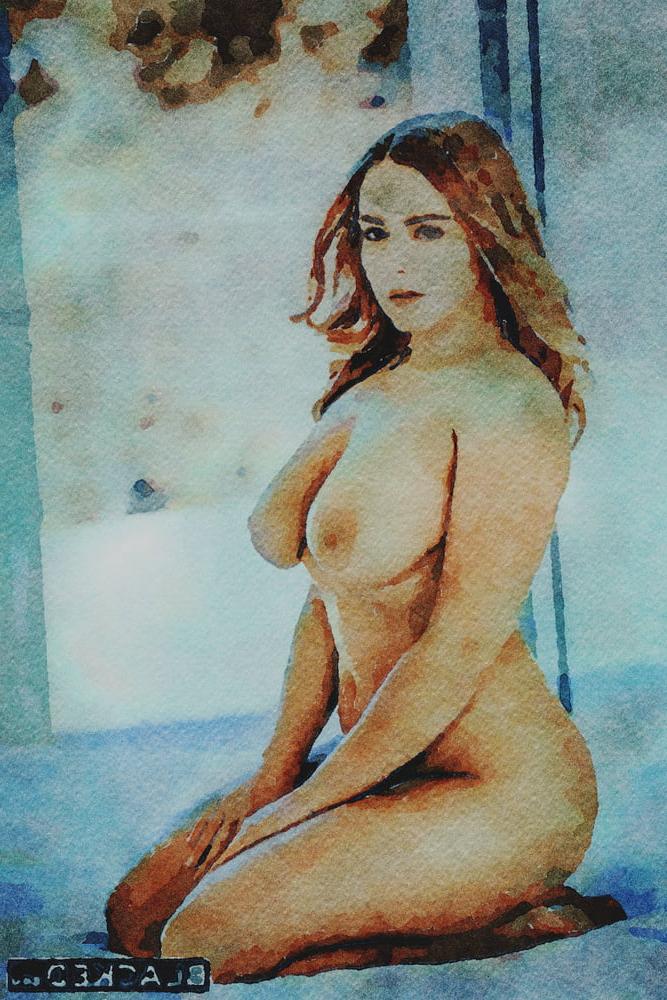 25P Erotic Digital Watercolor 10