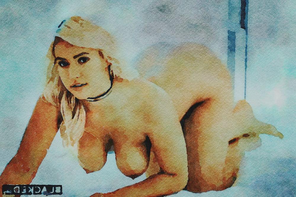 25P Erotic Digital Watercolor 10
