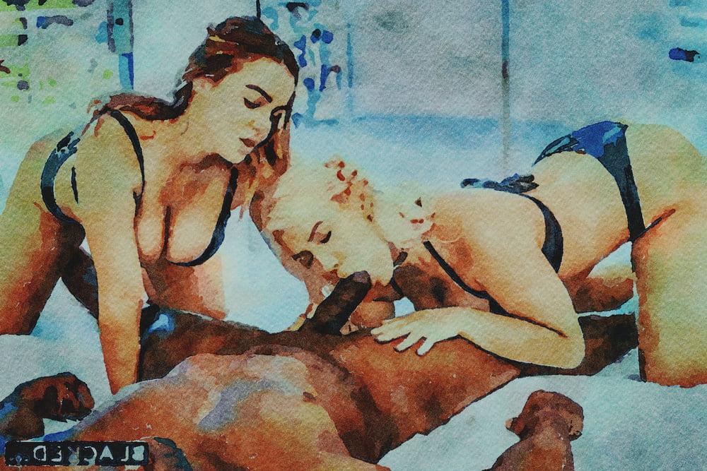 25P Erotic Digital Watercolor 10