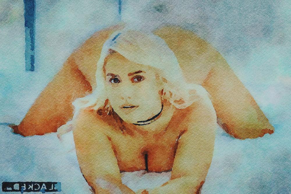 25P Erotic Digital Watercolor 10