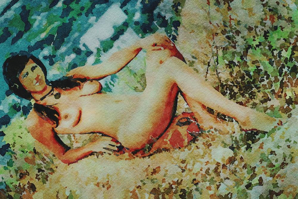 25P Erotic Digital Watercolor 16