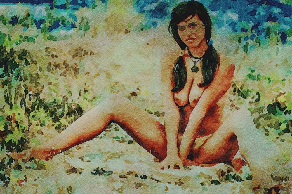25P Erotic Digital Watercolor 16
