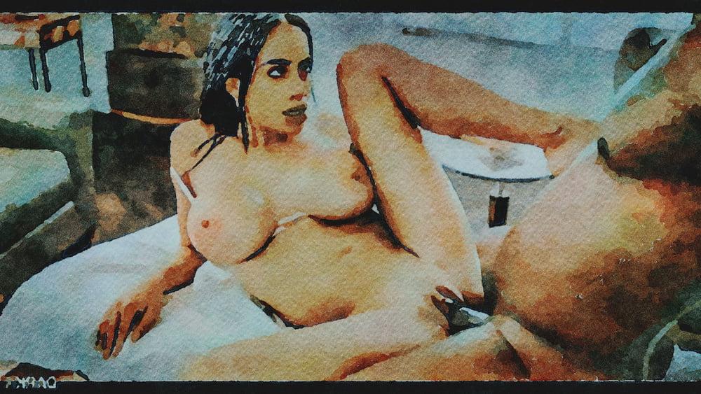25P Erotic Digital Watercolor 13