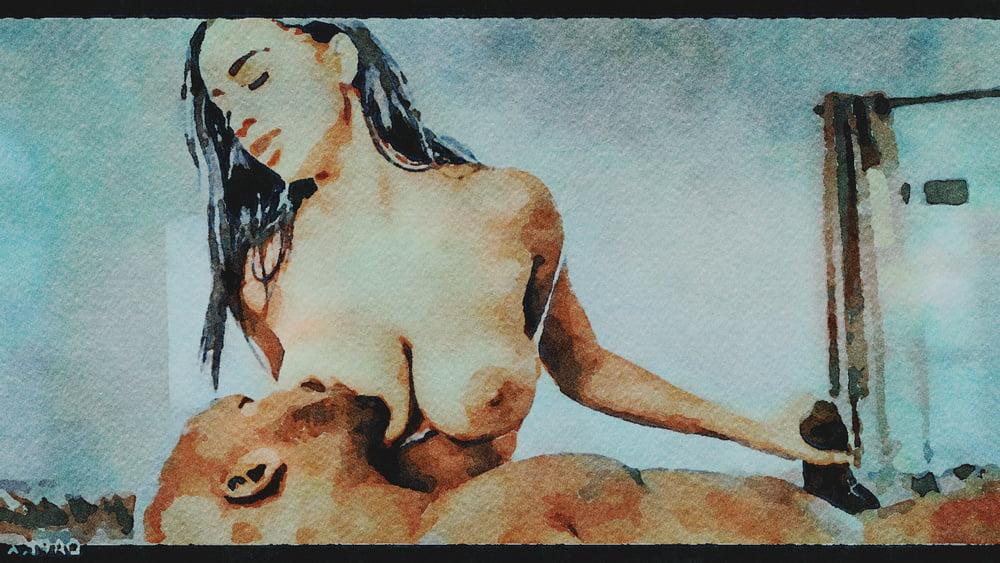25P Erotic Digital Watercolor 13