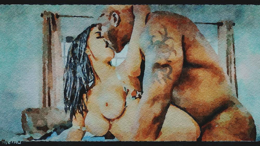 25P Erotic Digital Watercolor 13