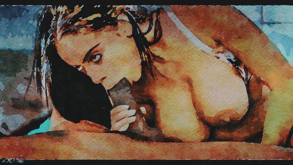 25P Erotic Digital Watercolor 13