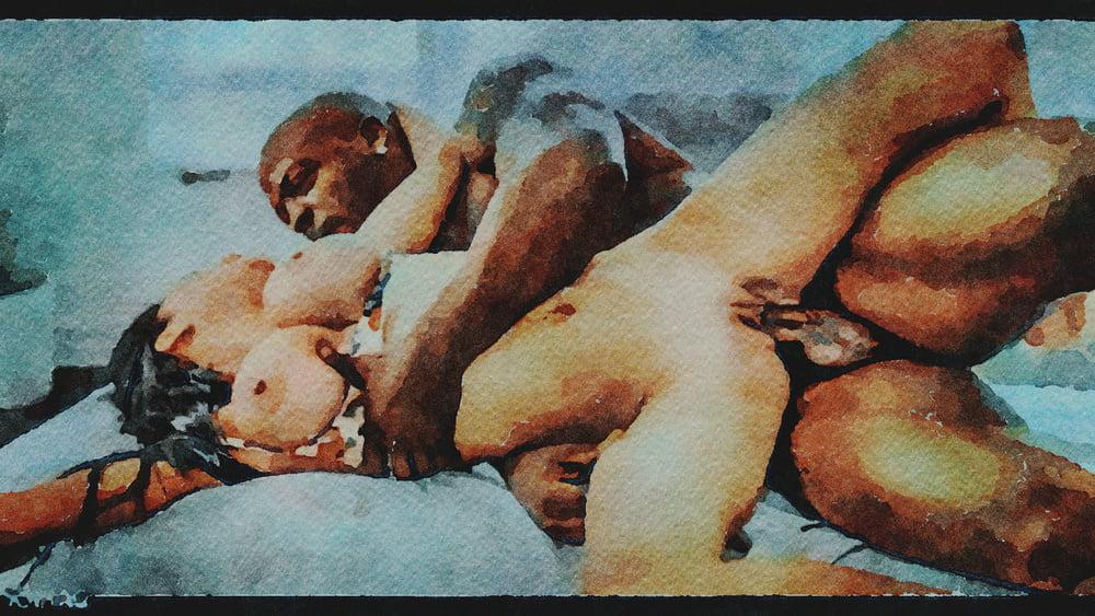 25P Erotic Digital Watercolor 13