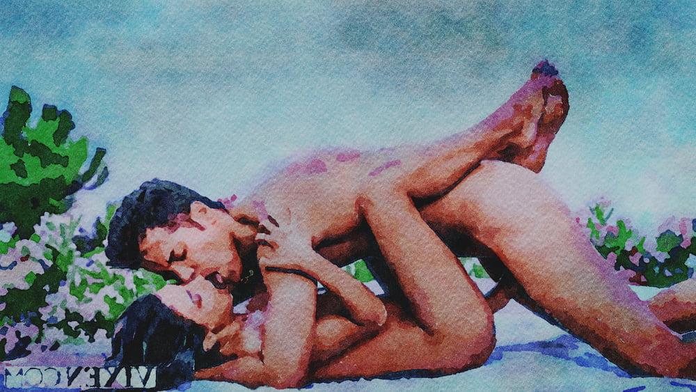 25P Erotic Digital Watercolor 11