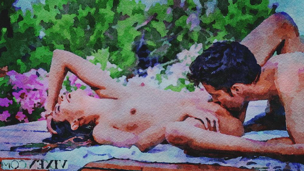 25P Erotic Digital Watercolor 11