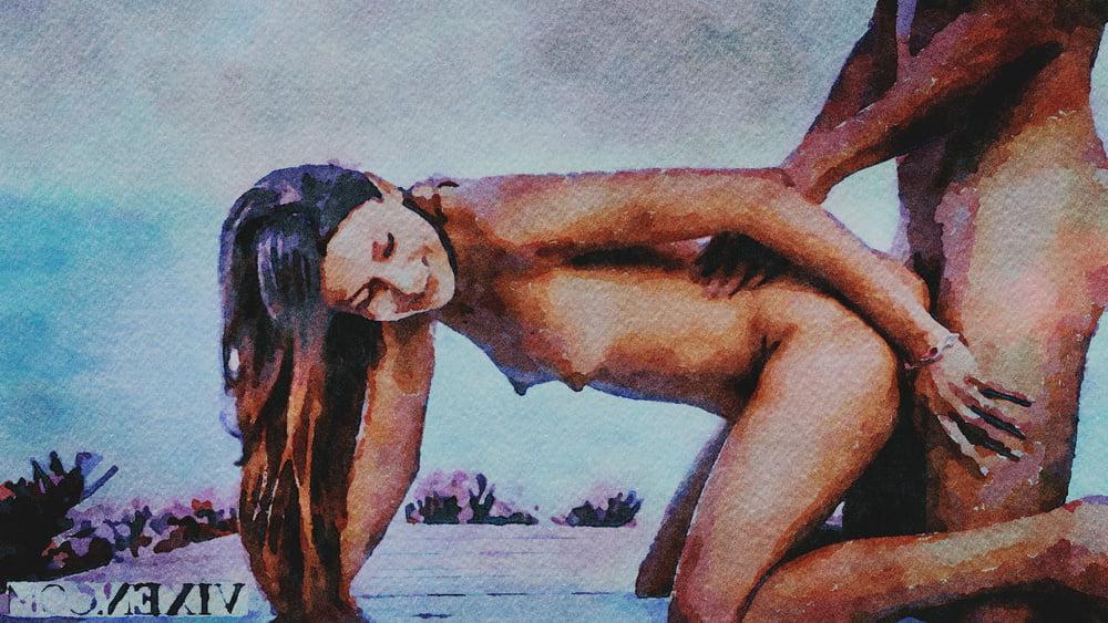 25P Erotic Digital Watercolor 11