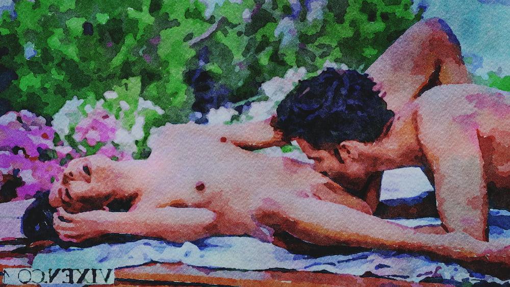 25P Erotic Digital Watercolor 11