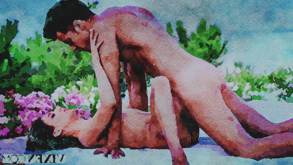 25P Erotic Digital Watercolor 11