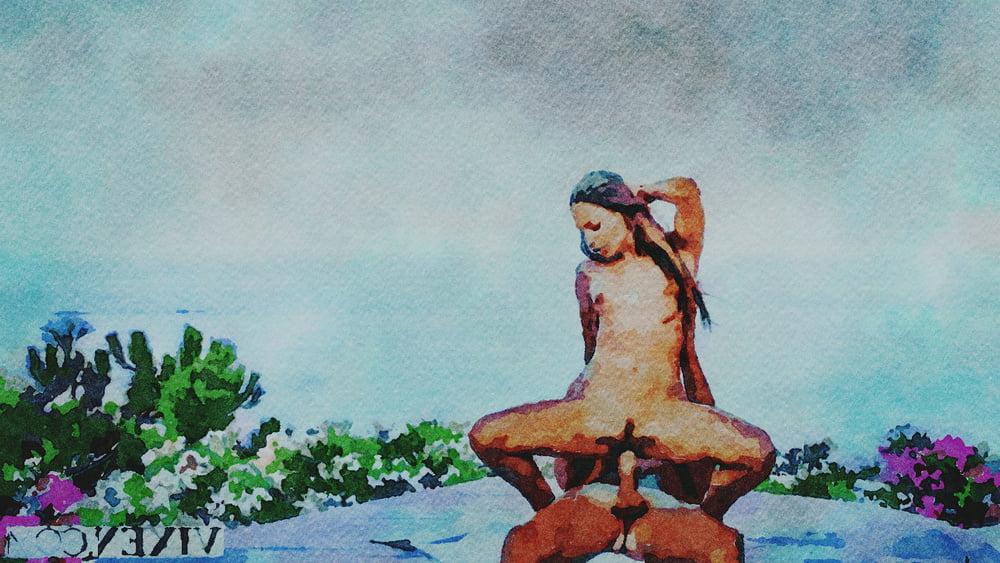 25P Erotic Digital Watercolor 11