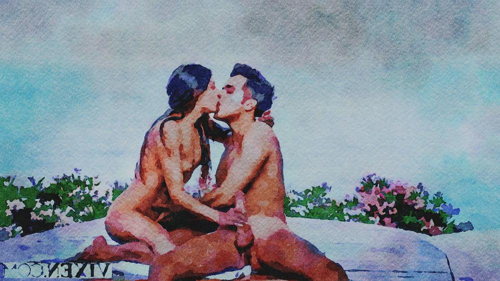 25P Erotic Digital Watercolor 11
