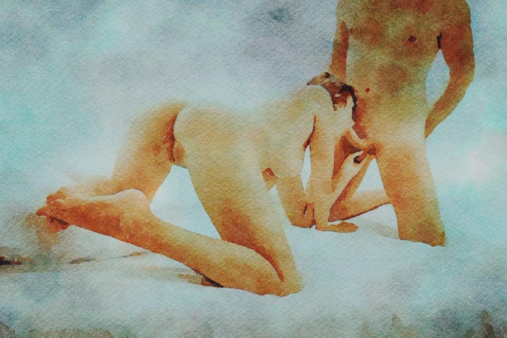 25P Erotic Digital Watercolor 4