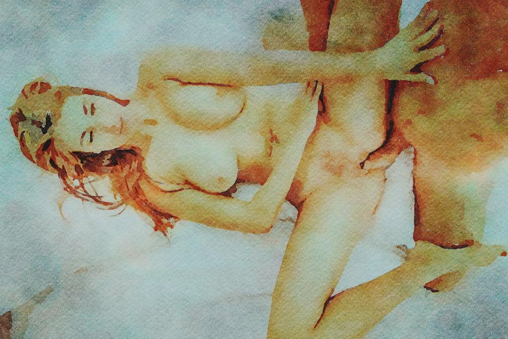 25P Erotic Digital Watercolor 4