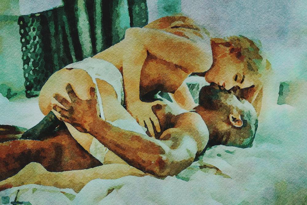 21P Erotic Digital Watercolor 6