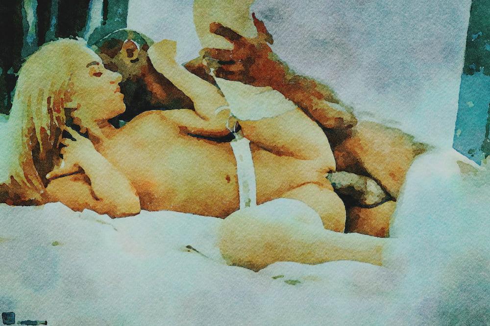 21P Erotic Digital Watercolor 6