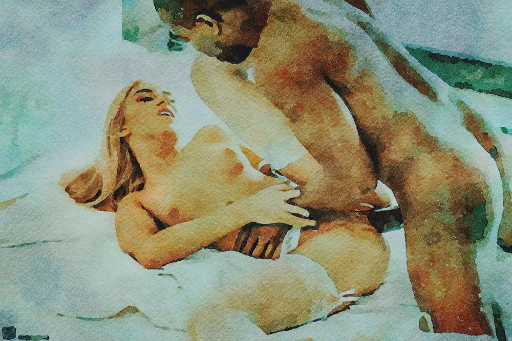 21P Erotic Digital Watercolor 6
