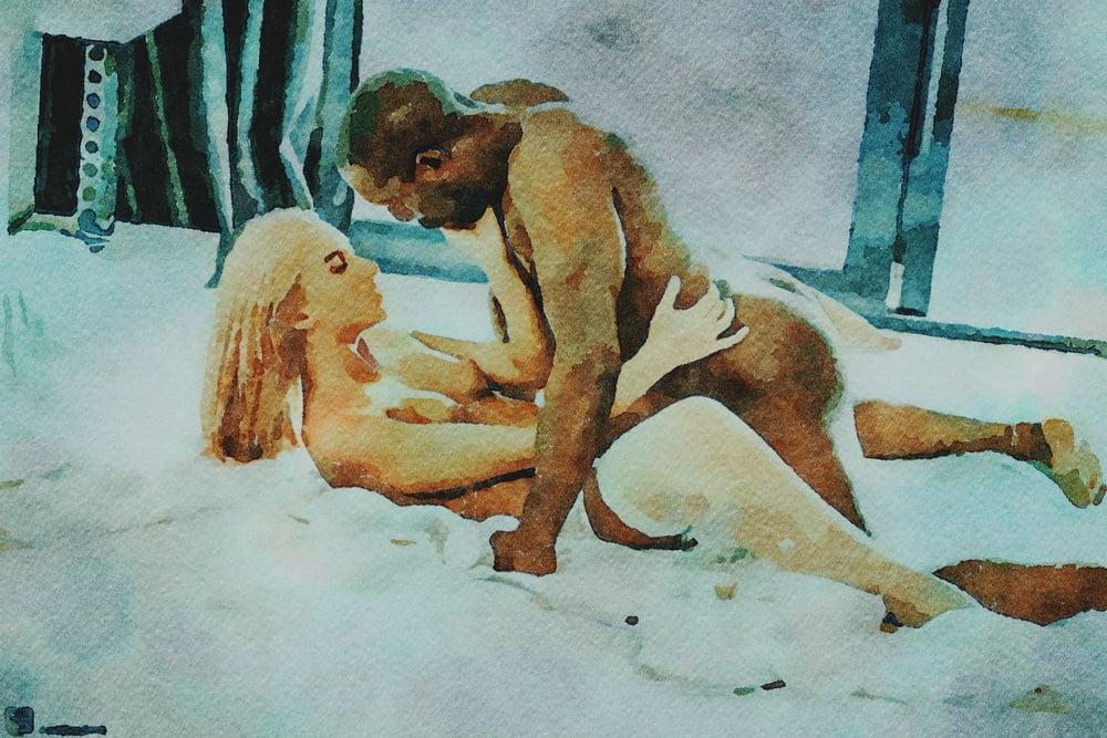 21P Erotic Digital Watercolor 6