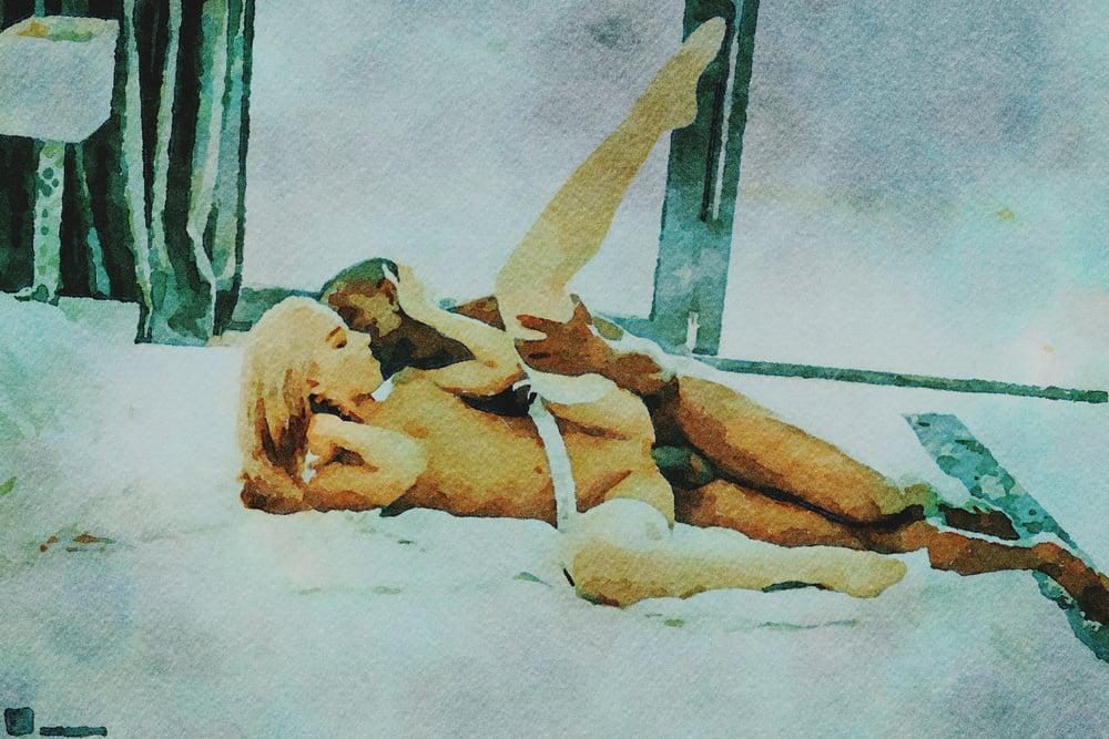 21P Erotic Digital Watercolor 6