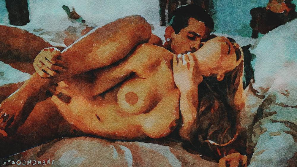 25P Erotic Digital Watercolor 9