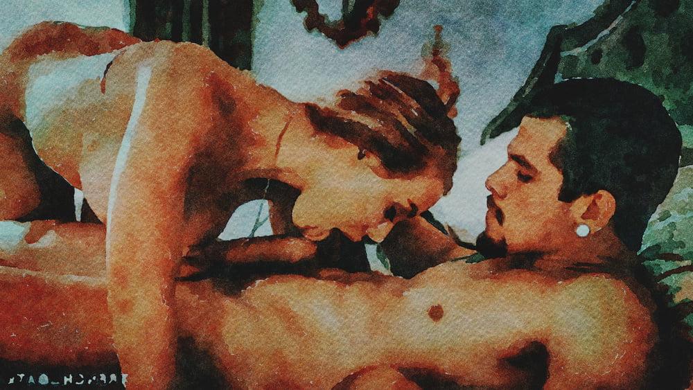 25P Erotic Digital Watercolor 9