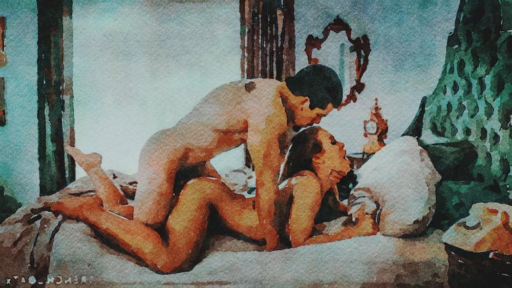25P Erotic Digital Watercolor 9