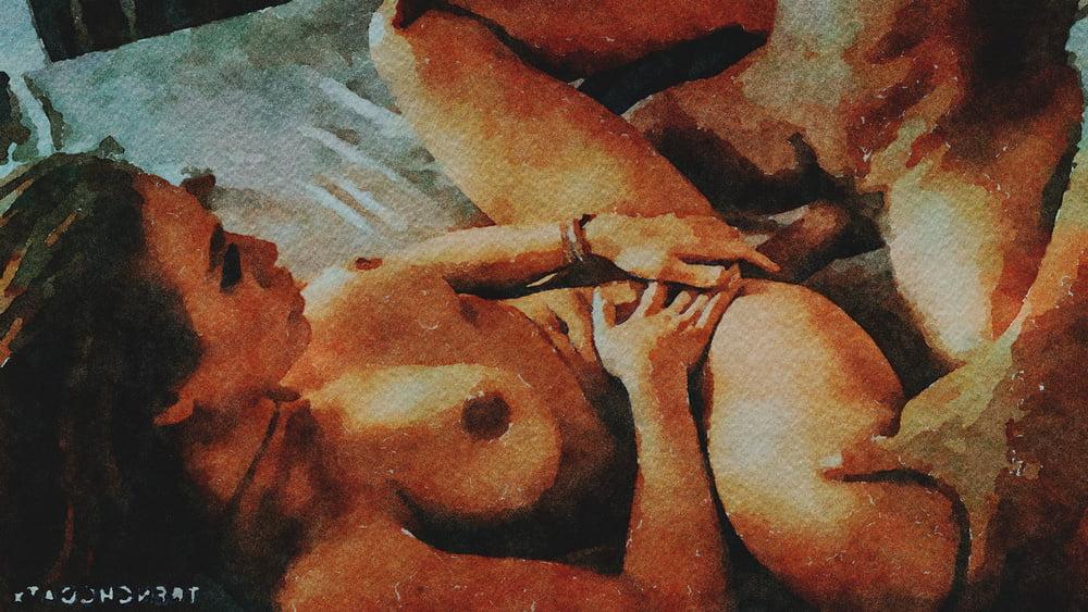 25P Erotic Digital Watercolor 9